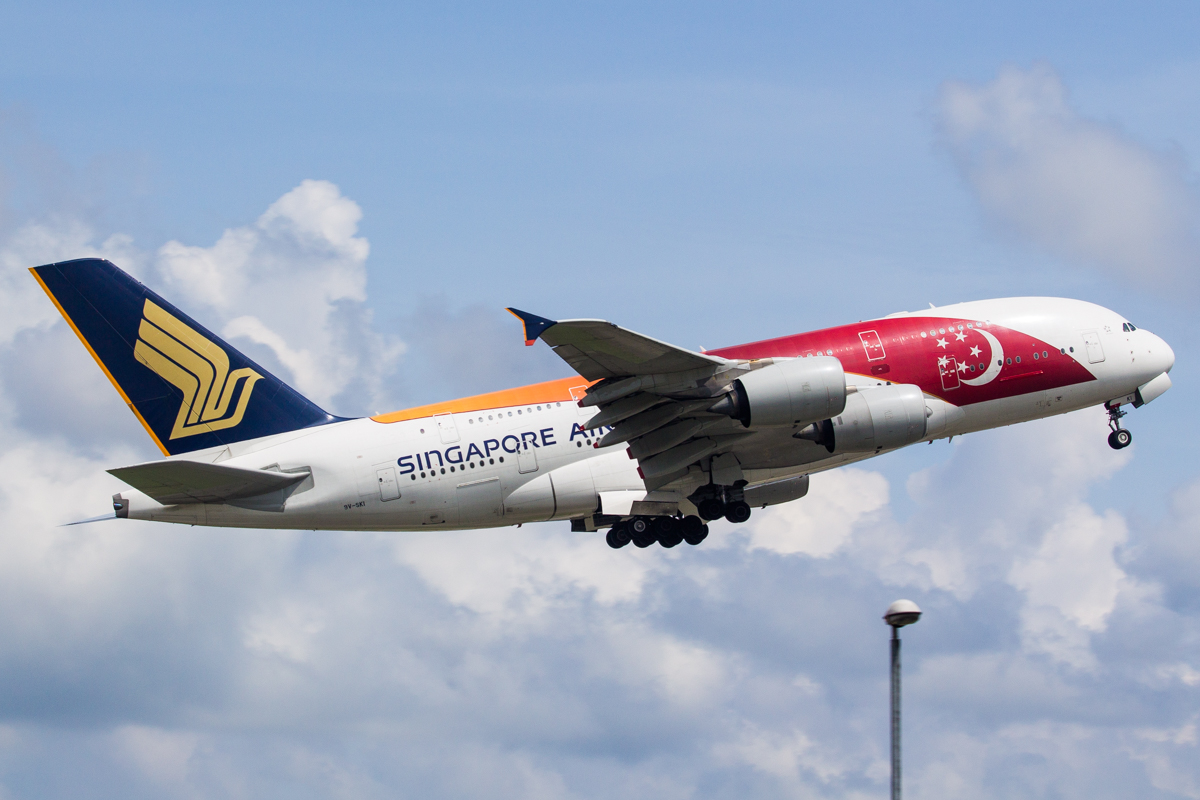 9V-SKI (034) 2009 Airbus A380-841
