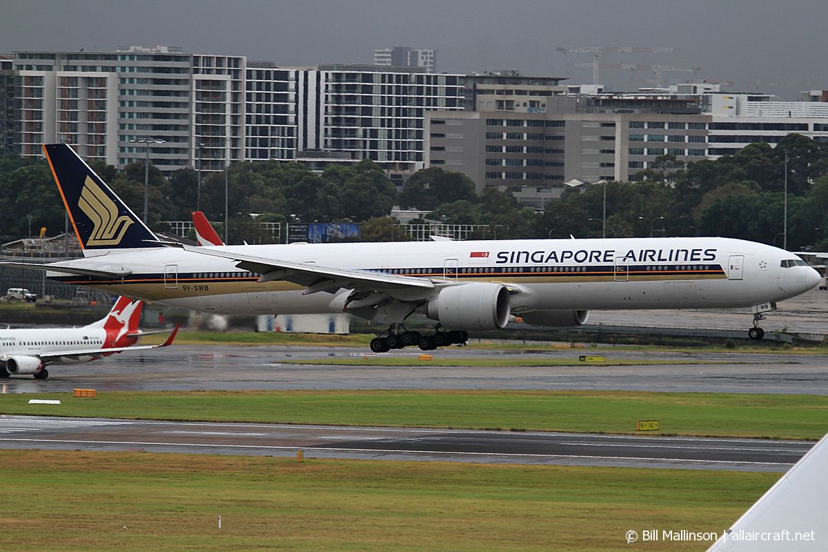 9V-SWB (cn 33377) Boeing 777-312/ER