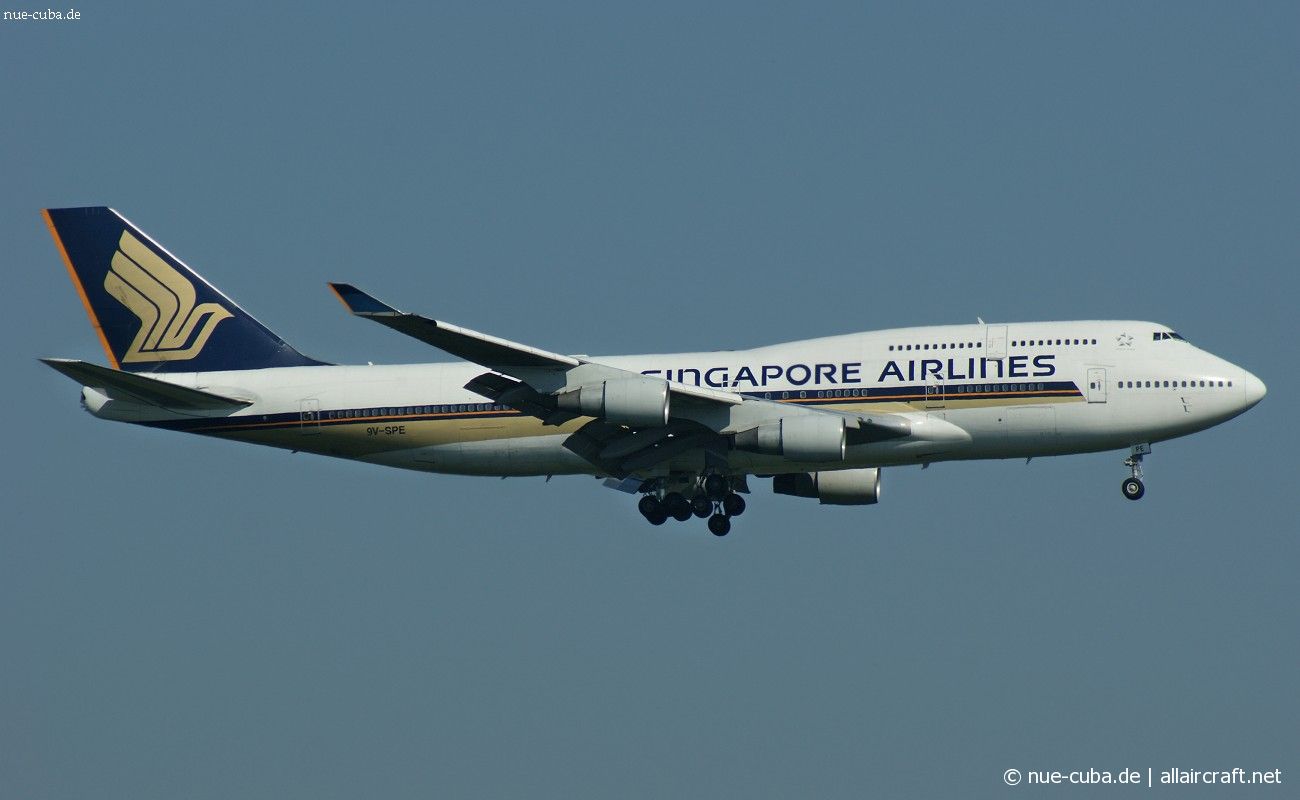 9V-SPE (cn 26554) Boeing 747-412