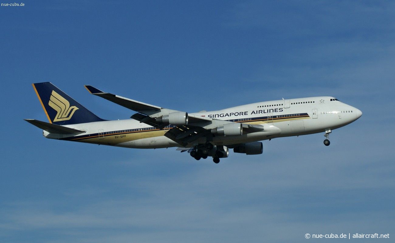 9V-SPF (27071) 1995 Boeing 747-412