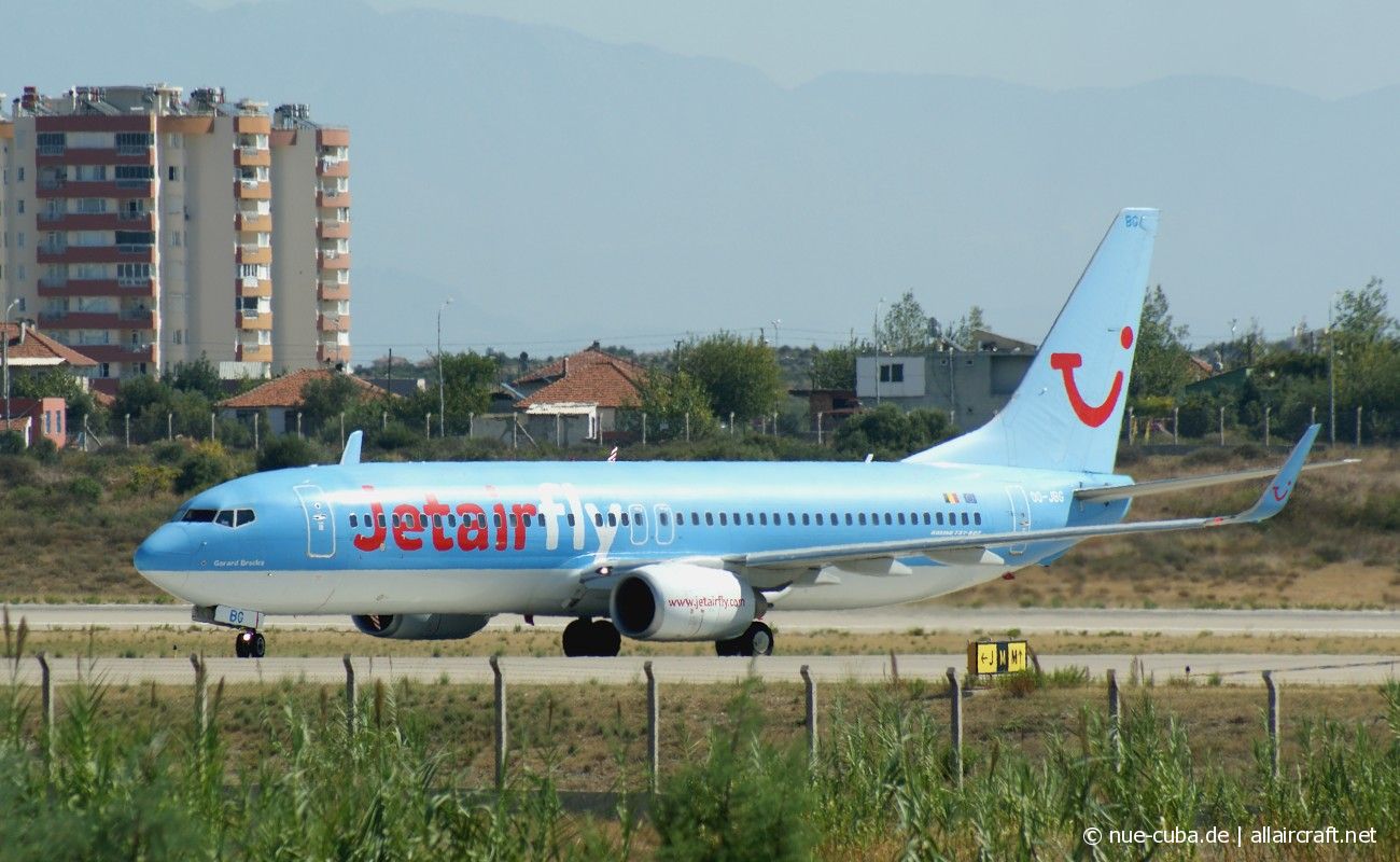 OO-JBG (35142) 2008 Boeing 737-8K5(WL)