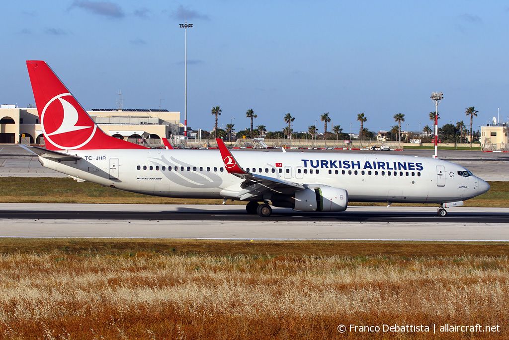 TC-JHR (40989) 2013 Boeing 737-8F2 WL