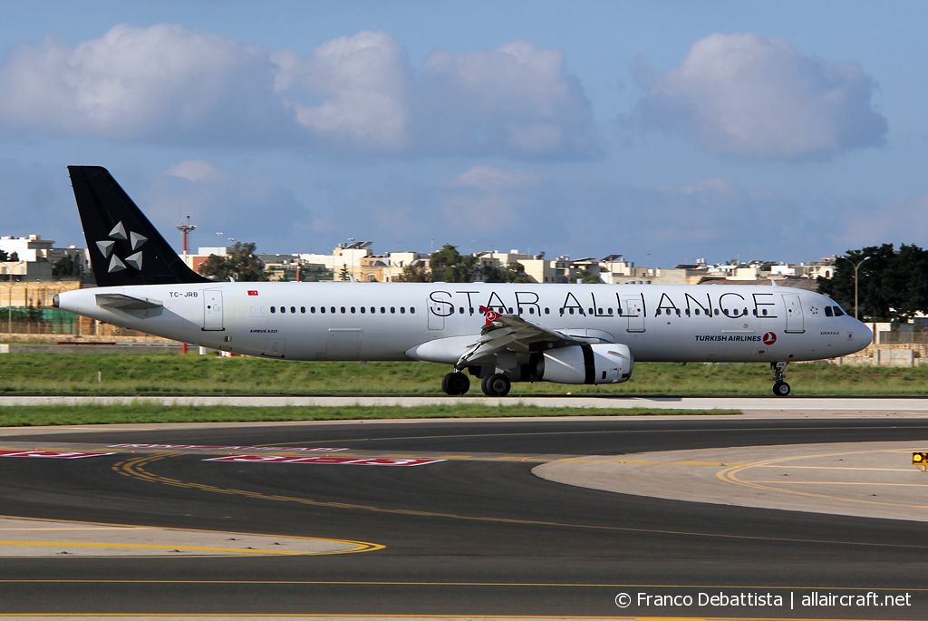 TC-JRB · Airbus A321-231 · (MLA / LMML)