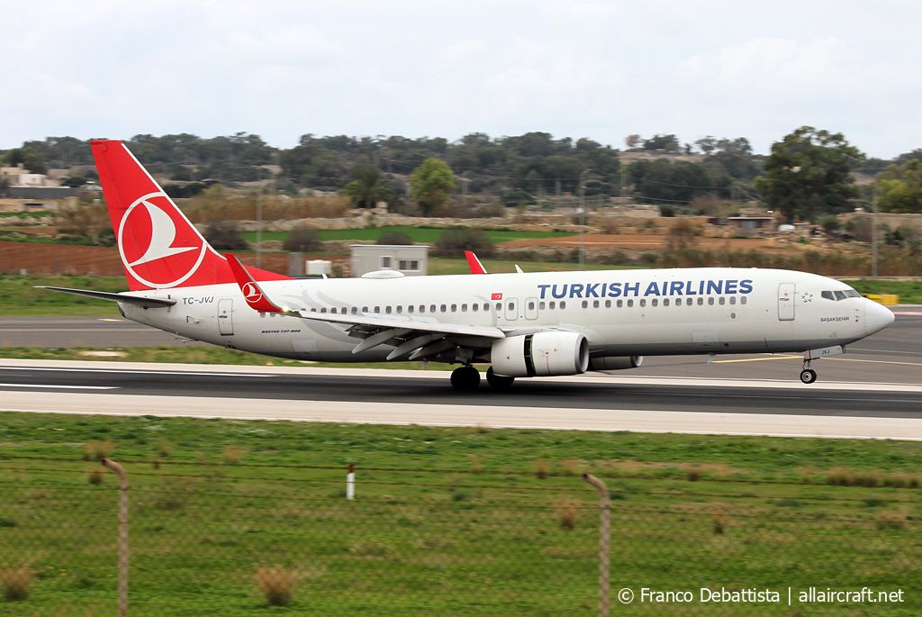 TC-JVJ (60015) 2016 Boeing 737-8F2(WL)