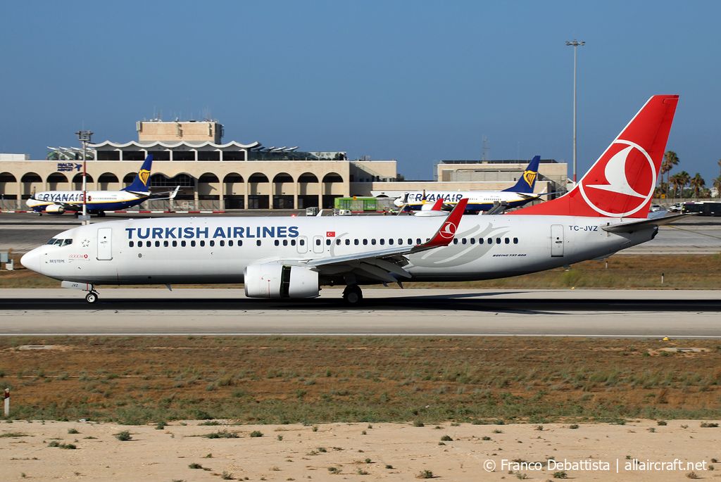 TC-JVZ (60025) 2016 Boeing 737-8F2(WL)