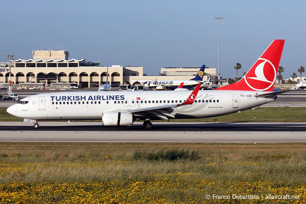 TC-JZE (60026) 2016 Boeing 737-8F2(WL)