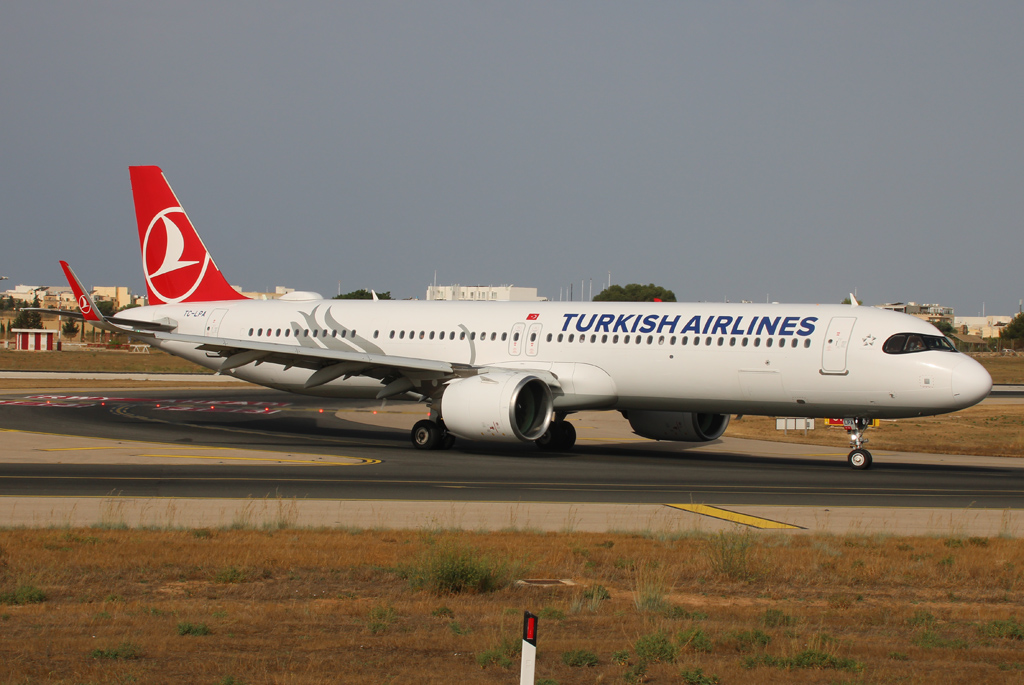 TC-LPA · Airbus A321-271NX · MLA / LMML