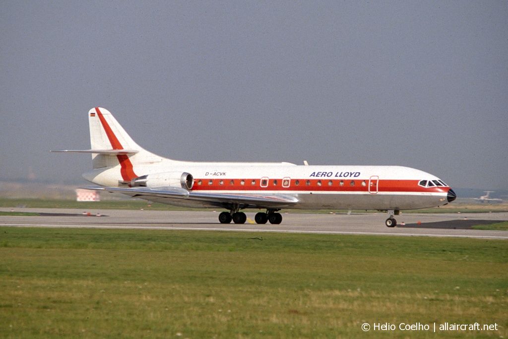 D-ACVK (176) 1965 Sud Aviation SE-210 Caravelle 10R