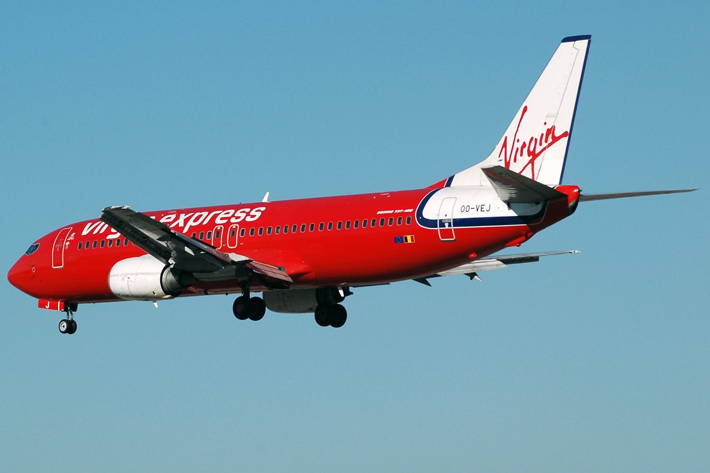 OO-VEJ (24271) 1989 Boeing 737-405