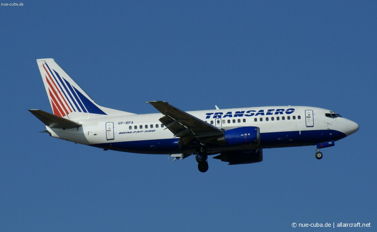 VP-BPA (25037) 1991 Boeing 737-5K5