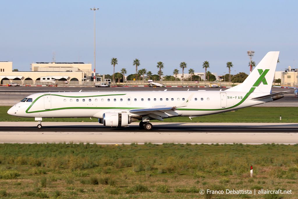 9H-FAB (19000534) Embraer 190 Lineage 1000