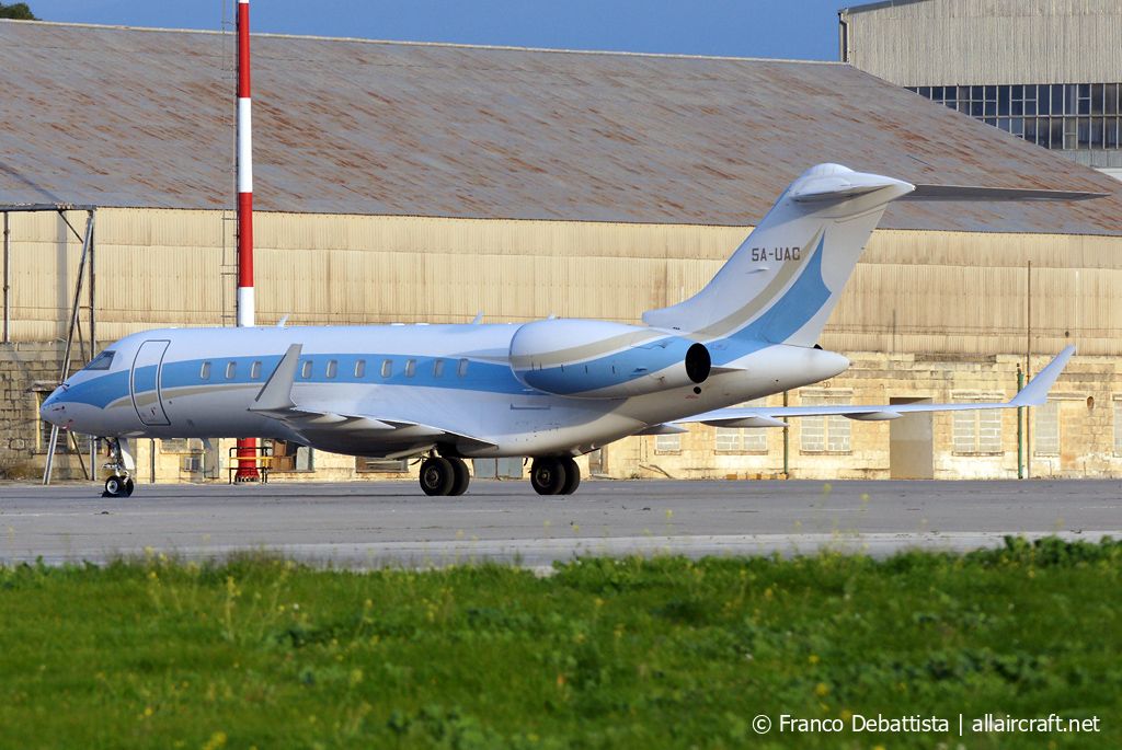 5A-UAC (9257) 2007 Bombardier BD-700-1A11 Global