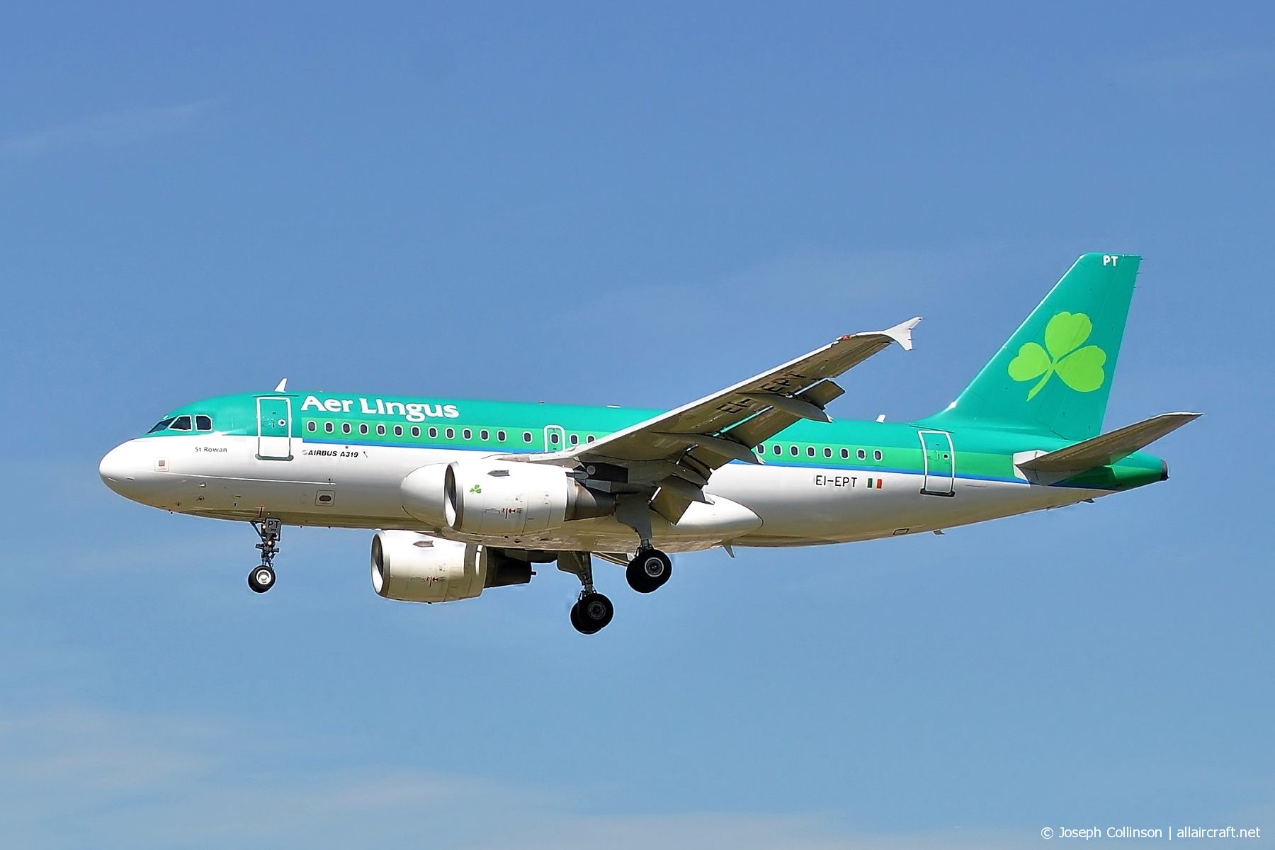 EI-EPT (3054) 2007 Airbus A319-111
