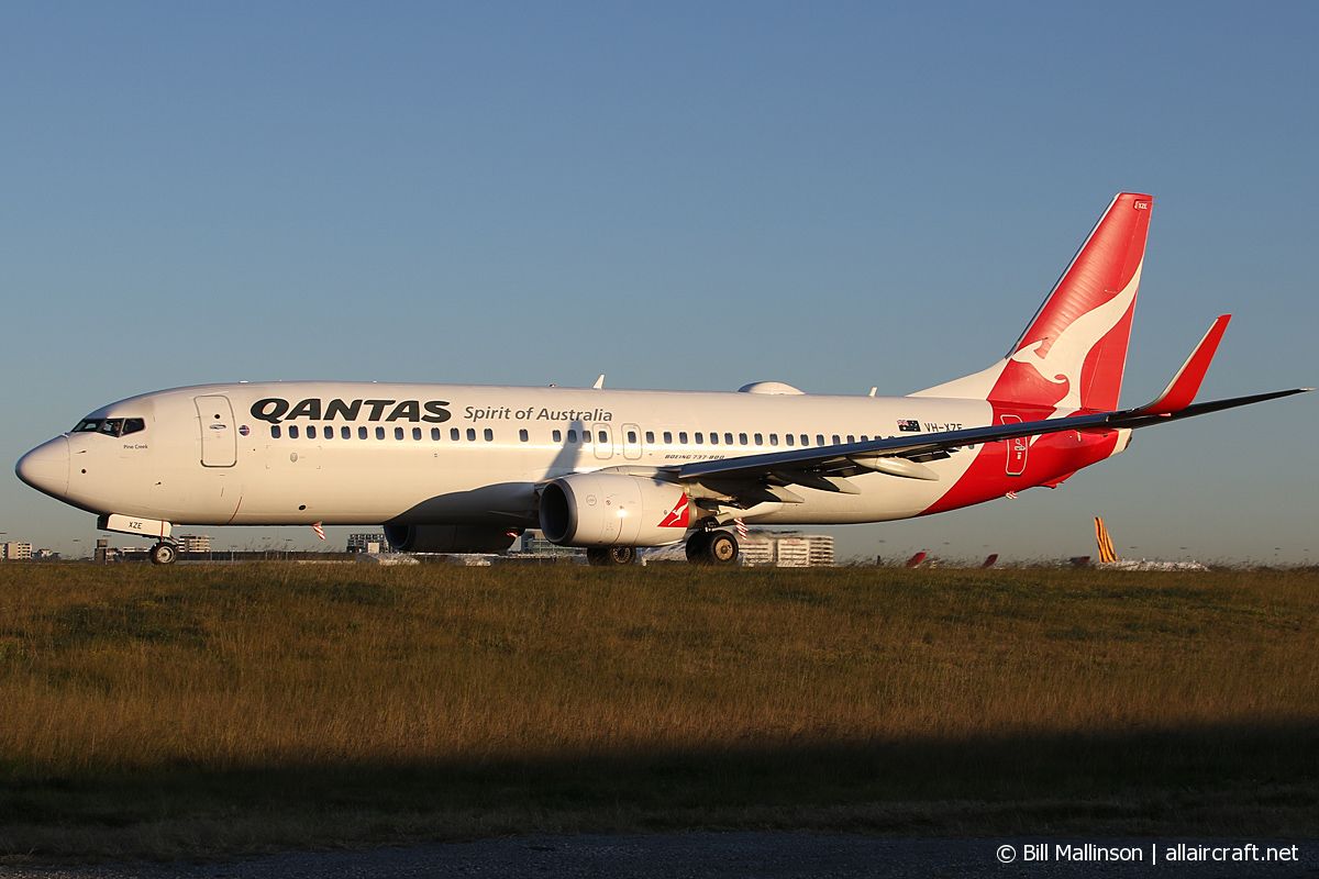 VH-XZE (39369) 2013 Boeing 737-838 WL