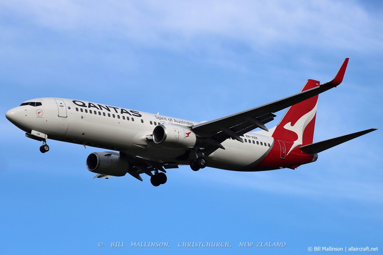 VH-VZK (34204) 2011 Boeing 737-838(WL)