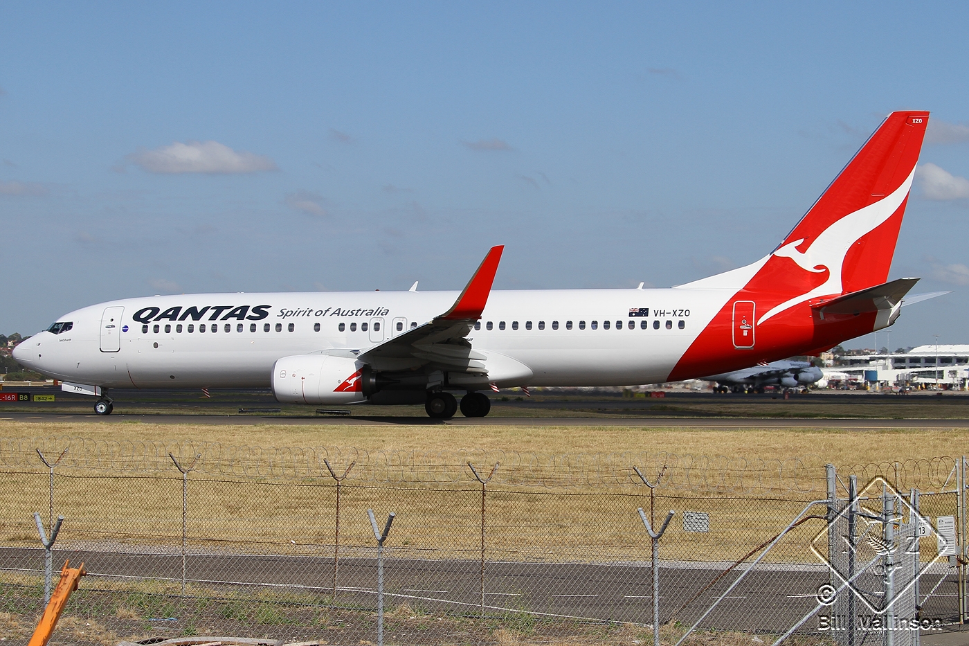 VH-XZO (44576) 2014 Boeing 737-838 WL