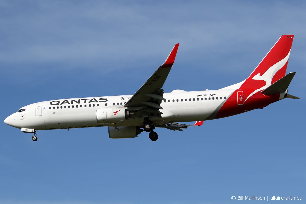 VH-VZW (39359) 2011 Boeing 737-838(WL)