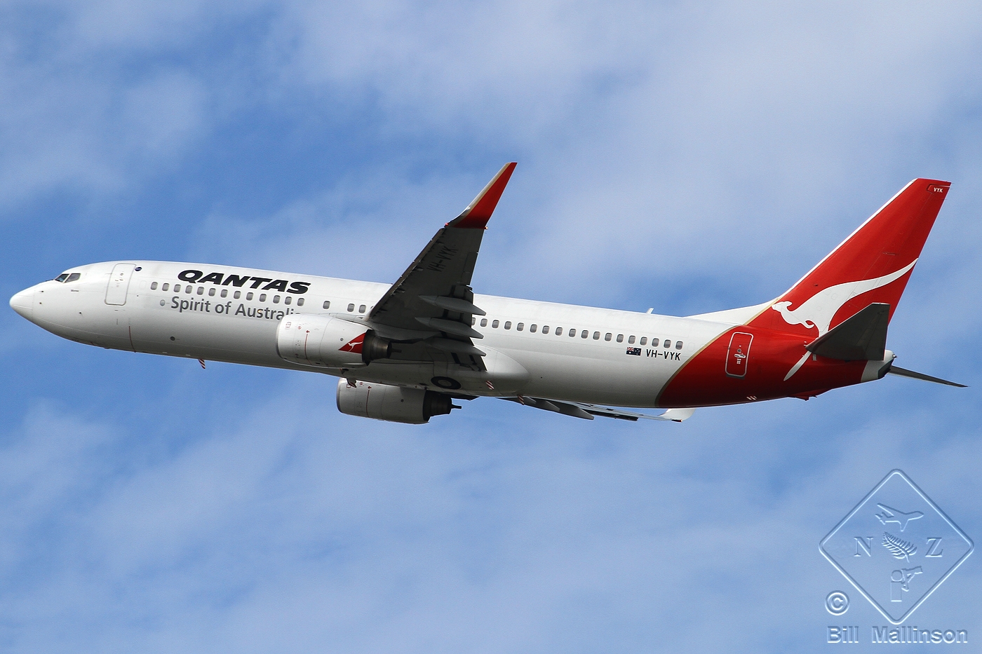 VH-VYK (34183) 2005 Boeing 737-838(WL)