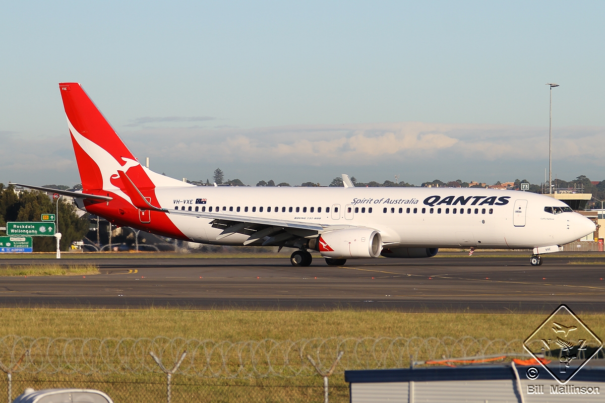 VH-VXE (30899) 2002 Boeing 737-838(WL)