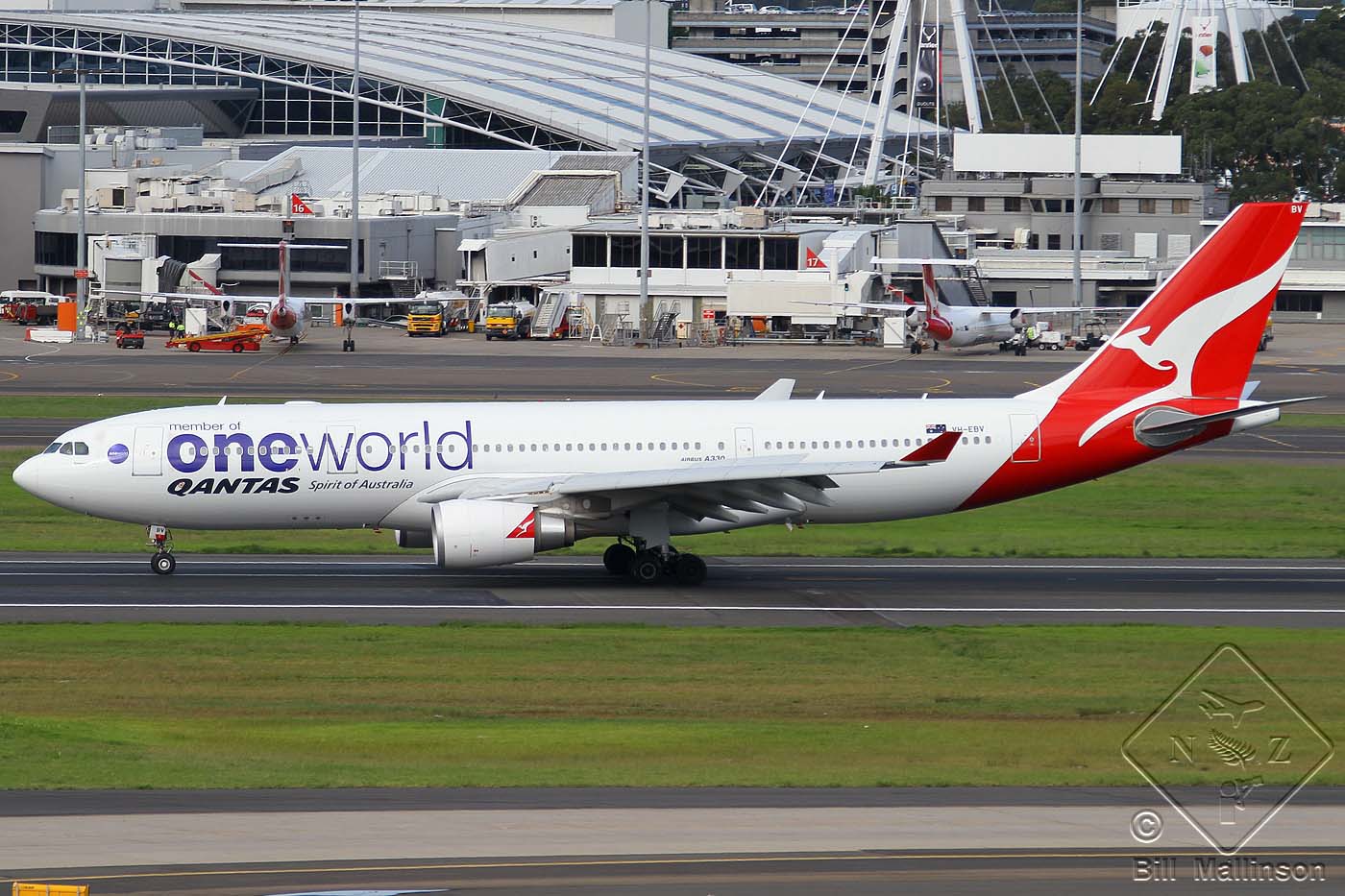 VH-EBV (1365) 2012 Airbus A330-203