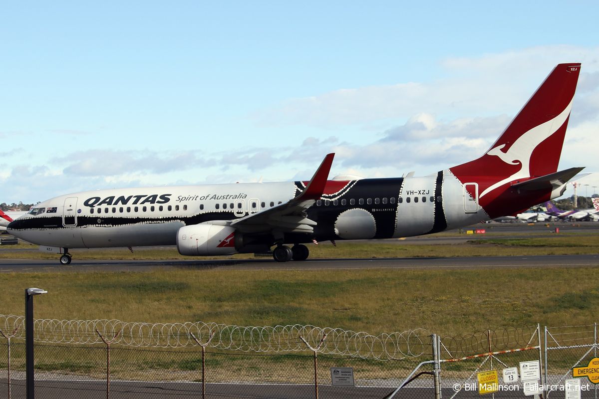 VH-XZJ (39365) 2013 Boeing 737-838(WL)