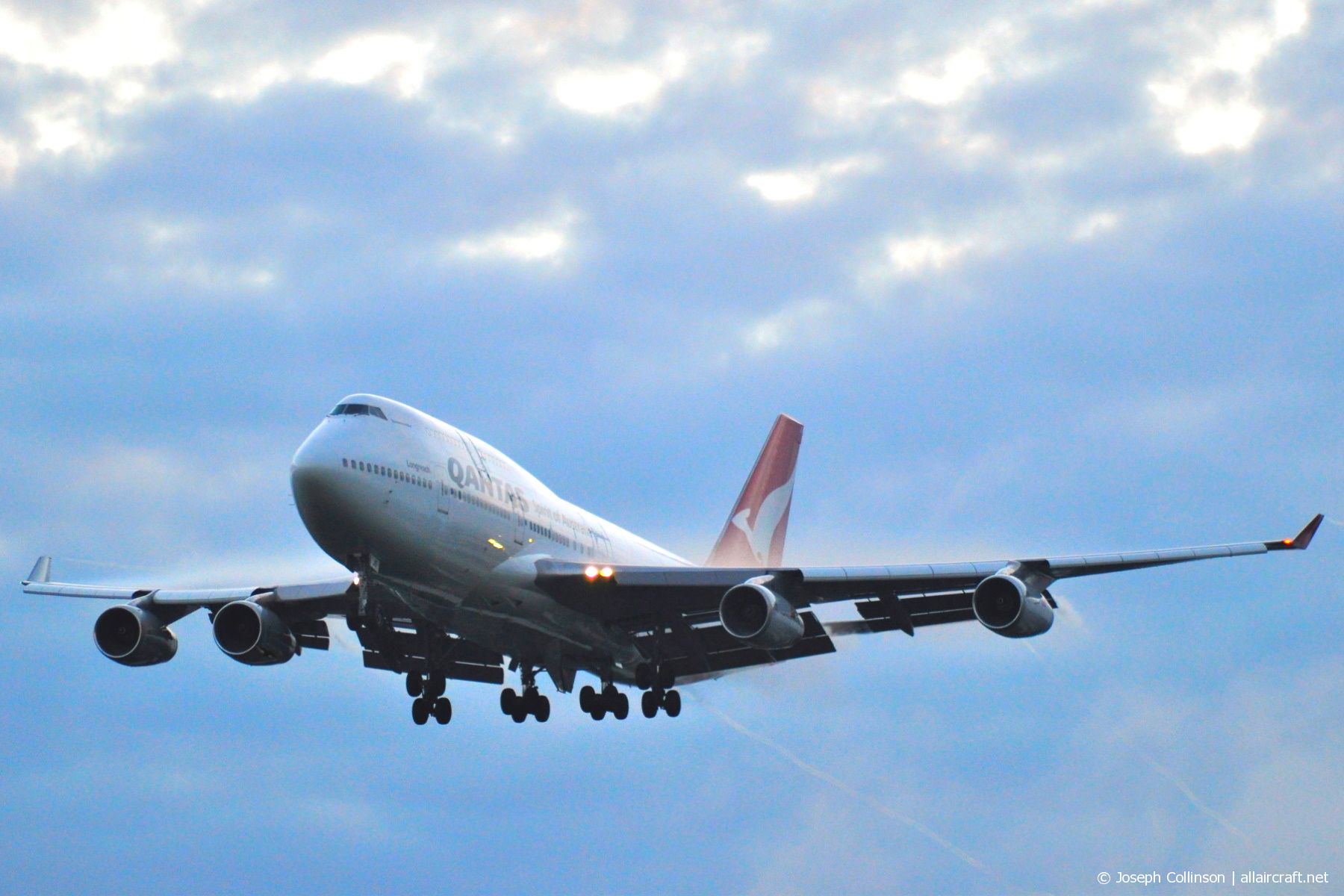 VH-OJO (25544) 1991 Boeing 747-438