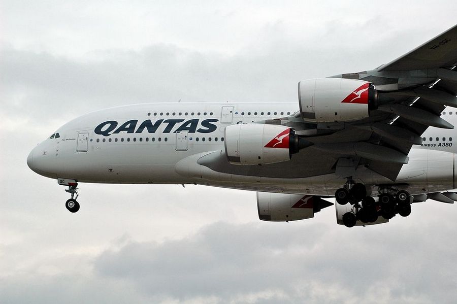 VH-OQC (022) 2008 Airbus A380-842