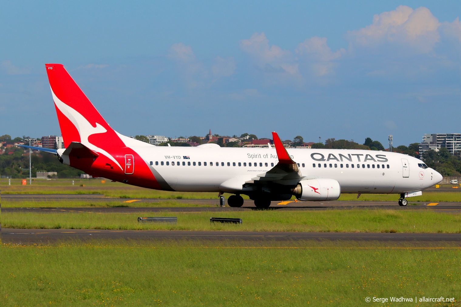 VH-VYD (33992) 2005 Boeing 737-838(WL)