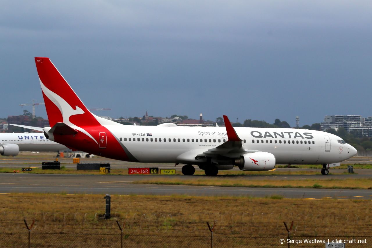 VH-VZH (34202) 2009 Boeing 737-838(WL)