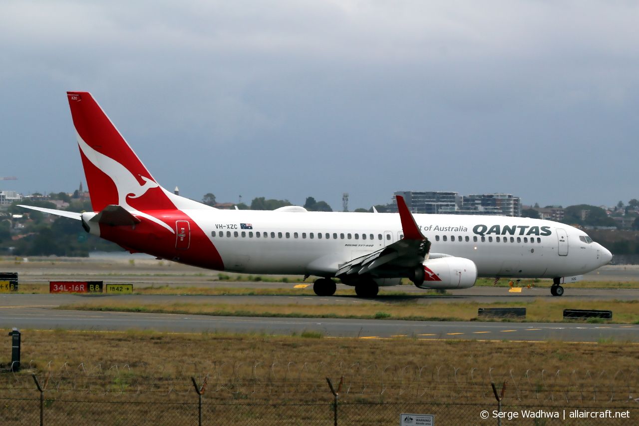 VH-XZC (39361) 2012 Boeing 737-838(WL)