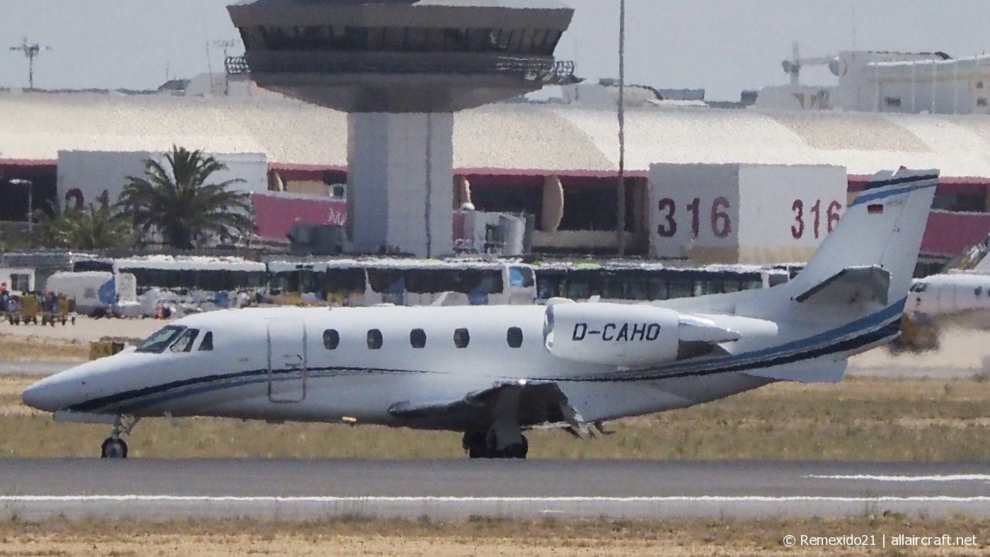 D-CAHO · Cessna 560XL Citation XLS+ · (FAO / LPFR)