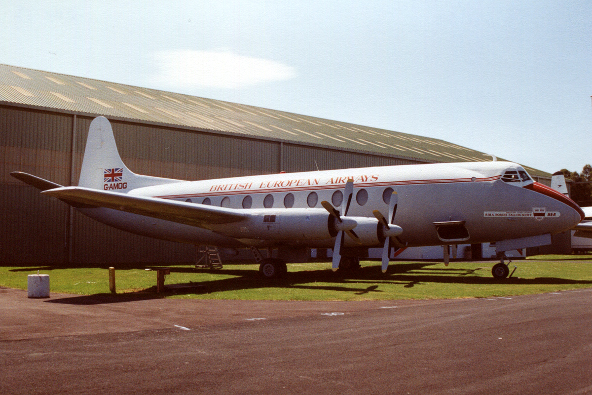 G-AMOG (cn 0007) Vickers Viscount 701