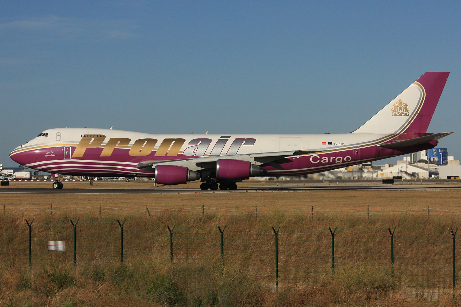 EC-KRP (20826) 1974 Boeing 747-245F