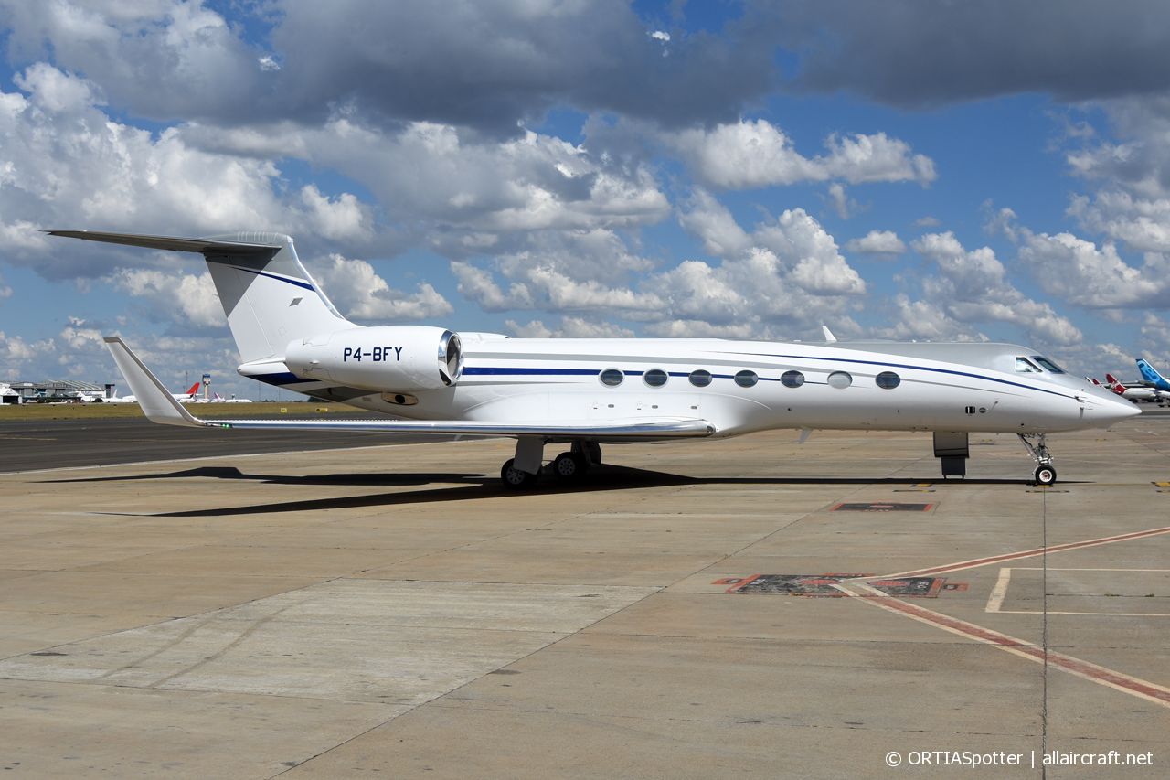 P4-BFY (5418) 2013 Gulfstream Aerospace G550