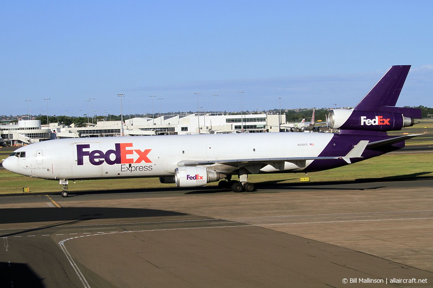N592FE (48550) 1993 McDonnell Douglas MD-11(F)
