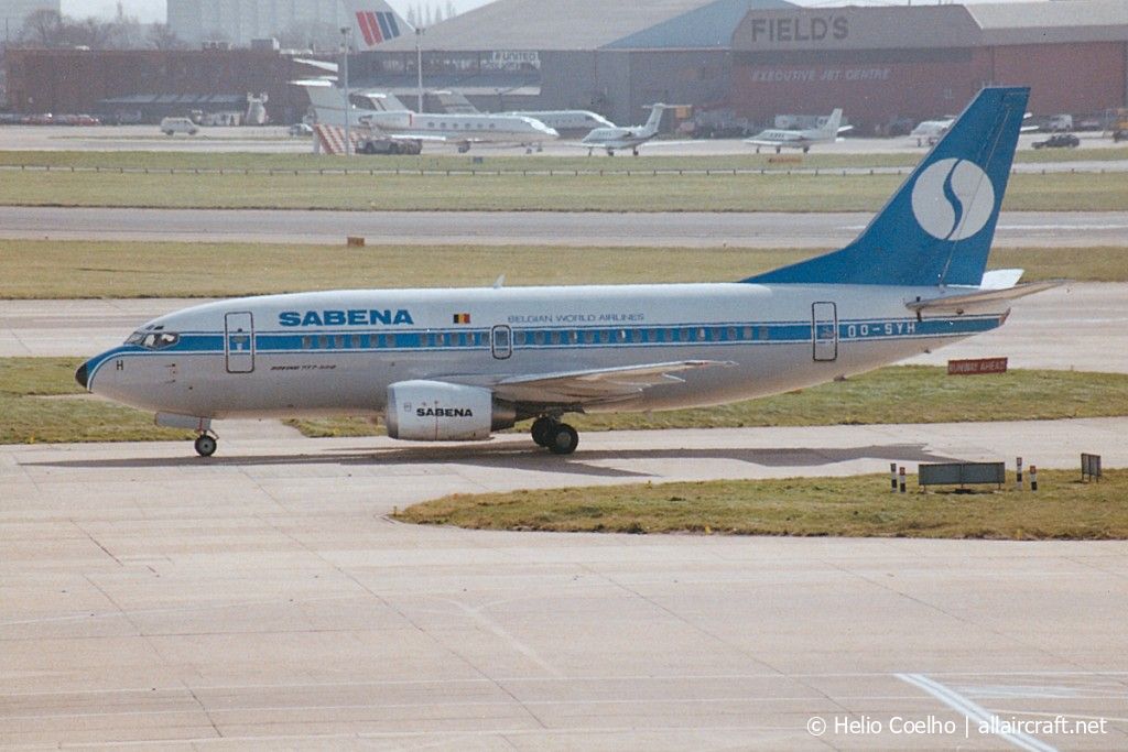 OO-SYH (25418) 1991 Boeing 737-529