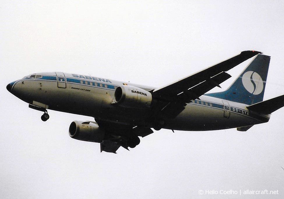 OO-SYK (26538) 1992 Boeing 737-529