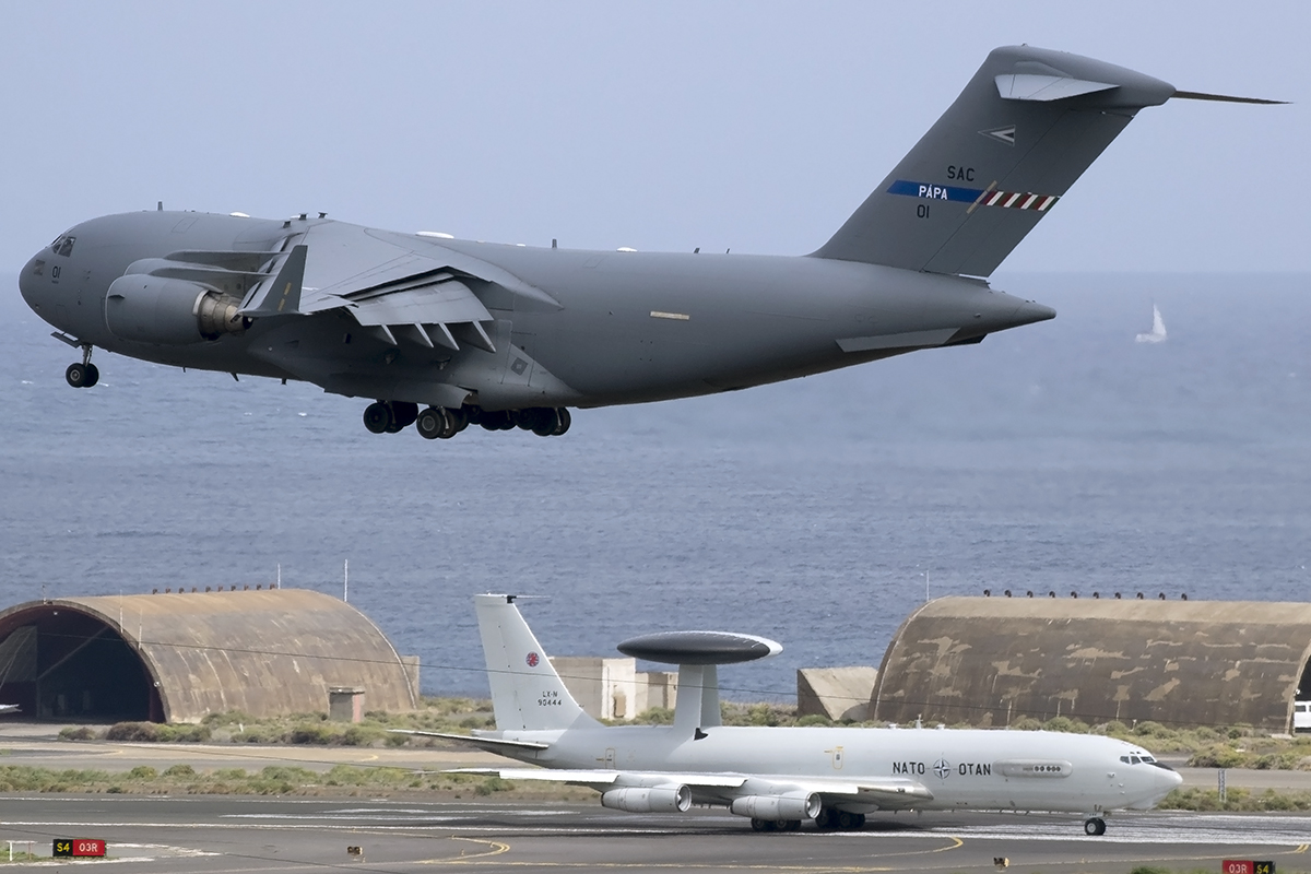 08-0001 (F-207) 2008 Boeing C-17A Globemaster III
