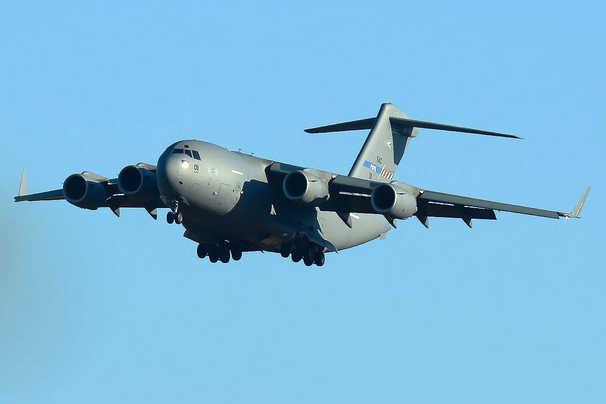 08-0001 (F-207) 2008 Boeing C-17A Globemaster III