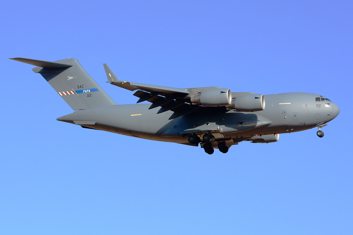 08-0002 (F-210) 2009 Boeing C-17A Globemaster III