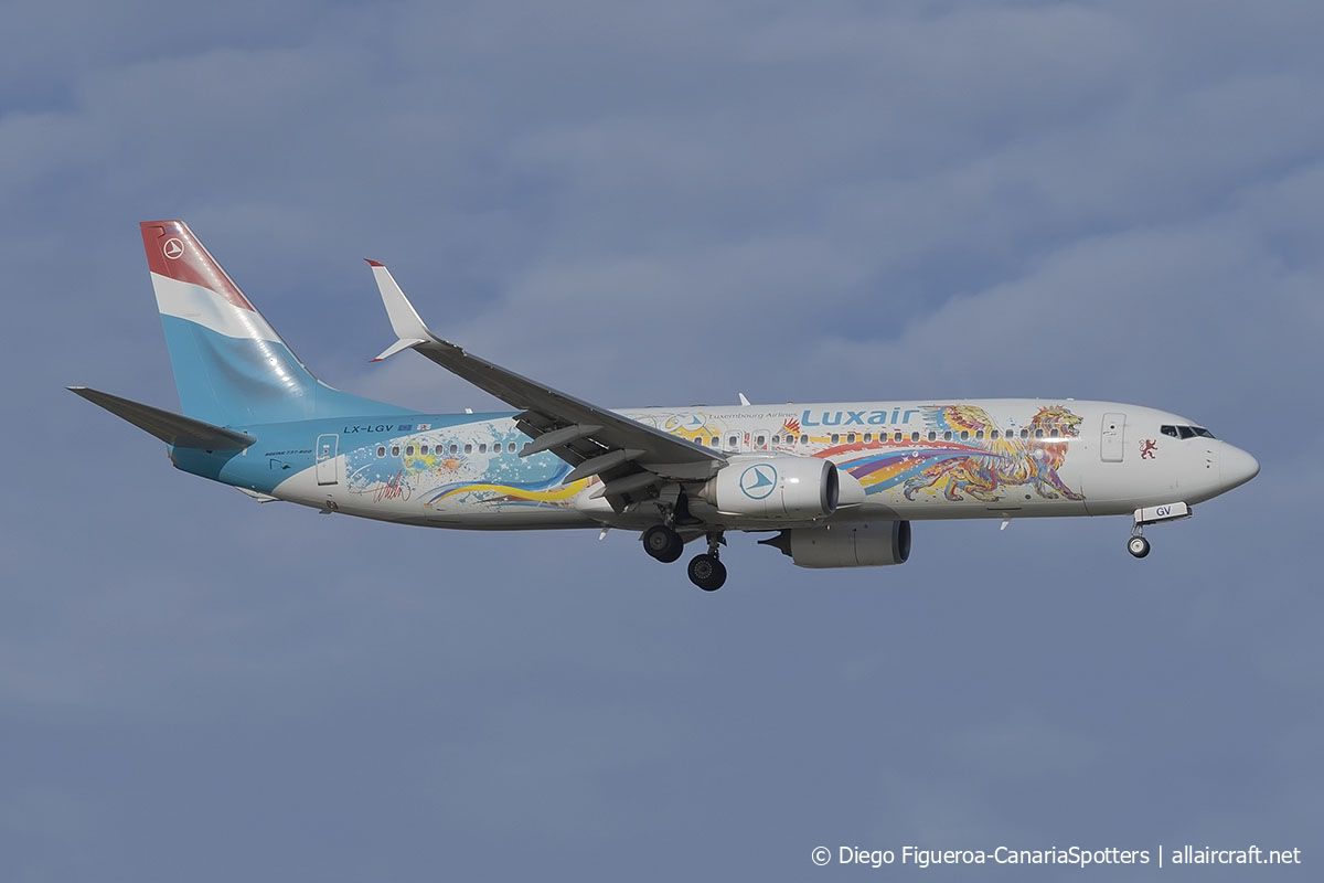 LX-LGV (41190) 2014 Boeing 737-8C9(WL)