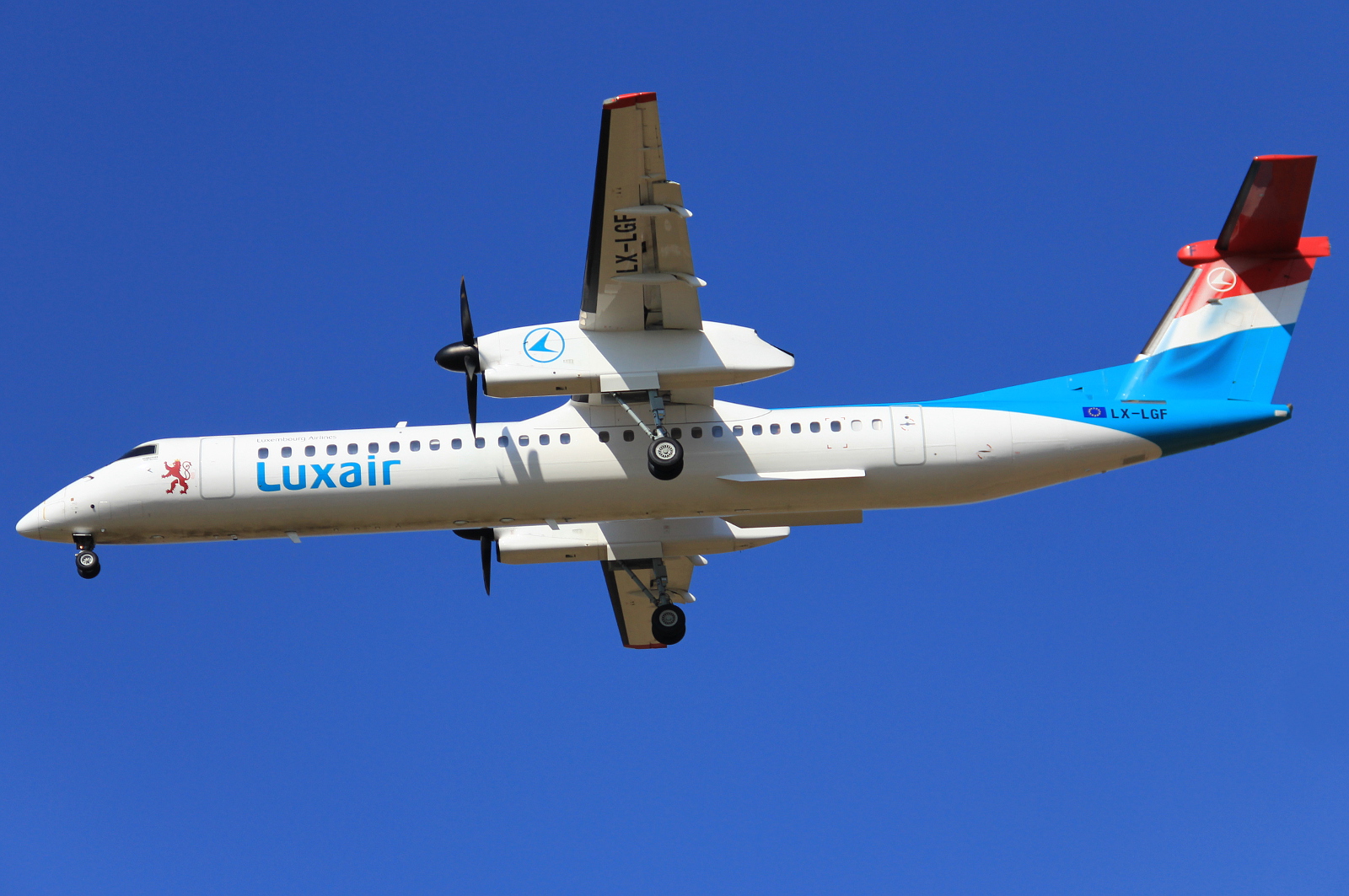 LX-LGF (4349) 2010 Bombardier Dash 8-Q402