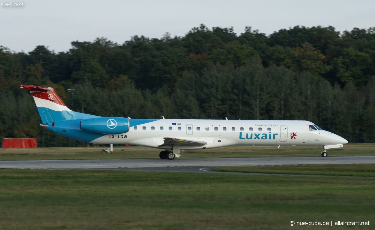 LX-LGW (cn 145135) Embraer ERJ-145LU