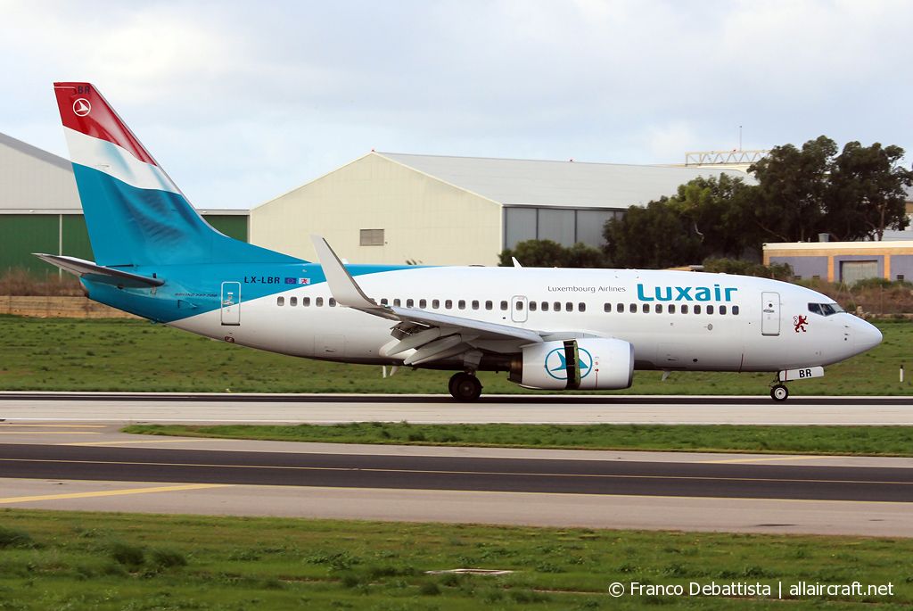 LX-LBR (30366) 2008 Boeing 737-7K2(WL)