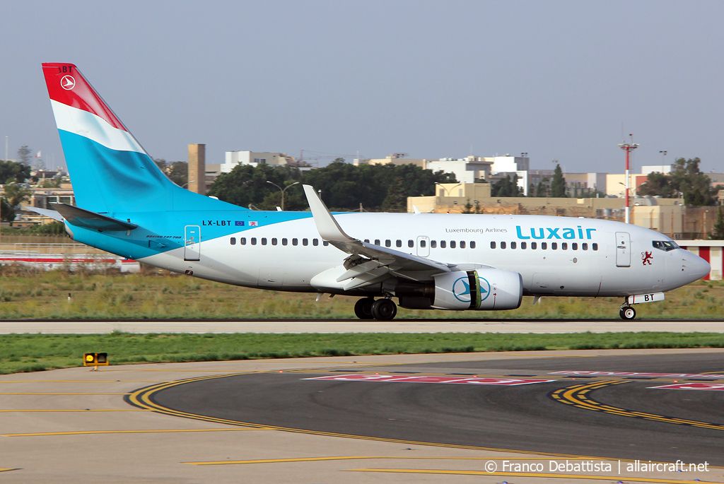 LX-LBT (30371) 2008 Boeing 737-7K2(WL)