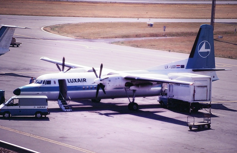 LX-LGD (20171) 1989 Fokker 50