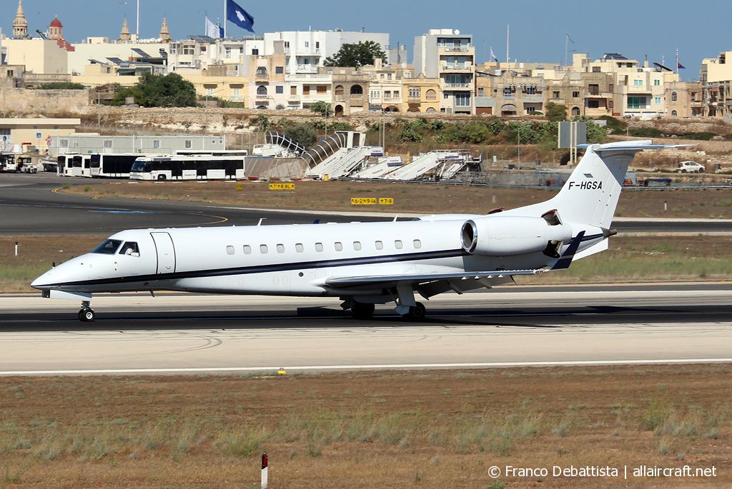 F-HGSA · Embraer ERJ-135BJ Legacy 600 · (MLA / LMML)