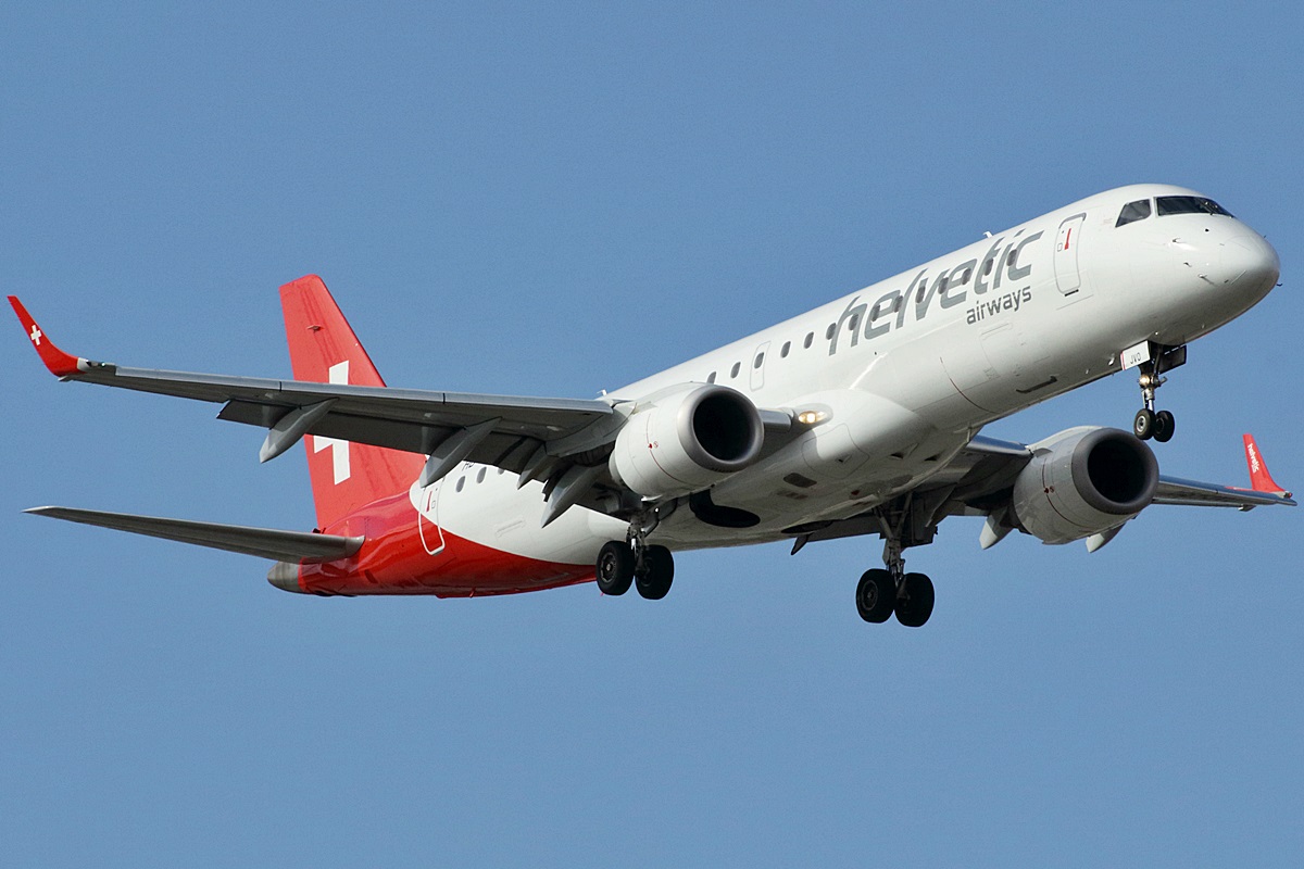 HB-JVO (19000294) Embraer 190-100LR