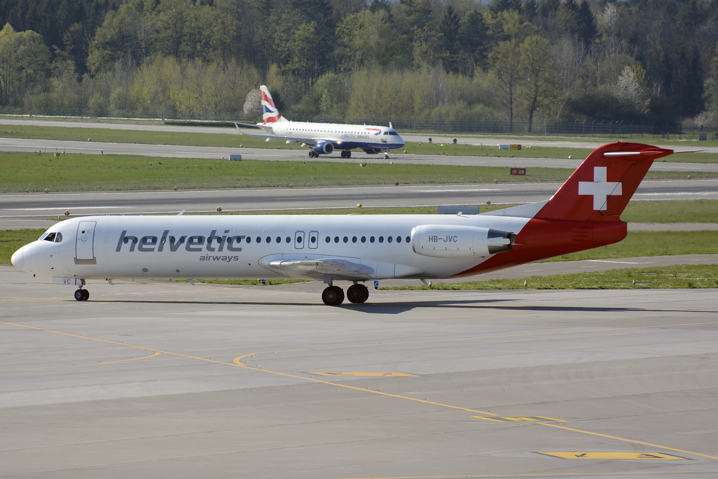 HB-JVC (11501) 1994 Fokker 100