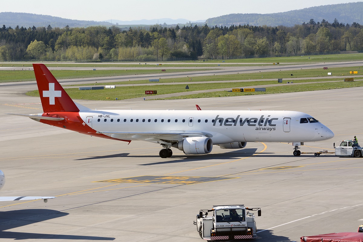 HB-JVL (19000354) Embraer 190-100LR